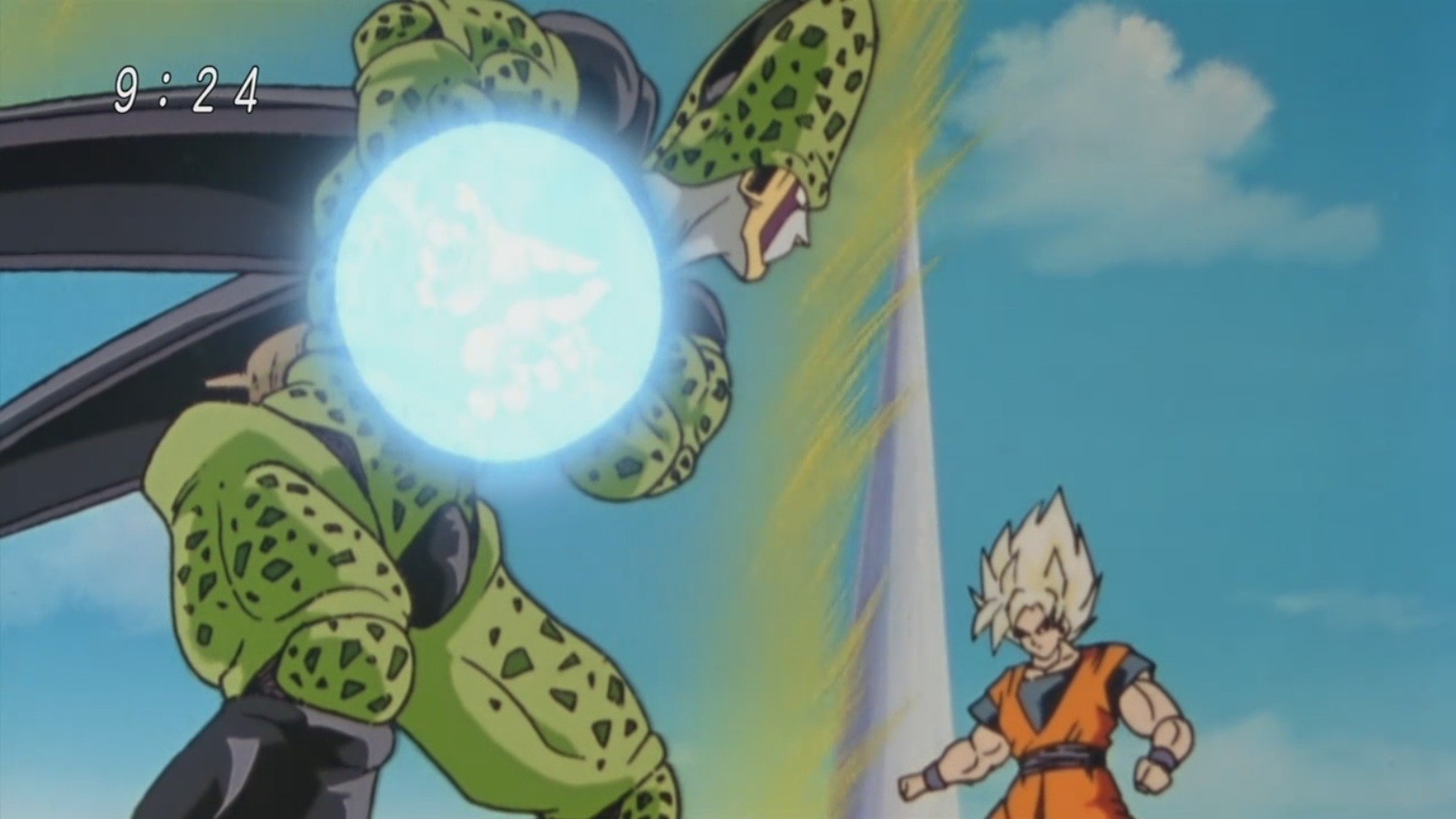 Velika bitka! Cell proti Son Gokuju.